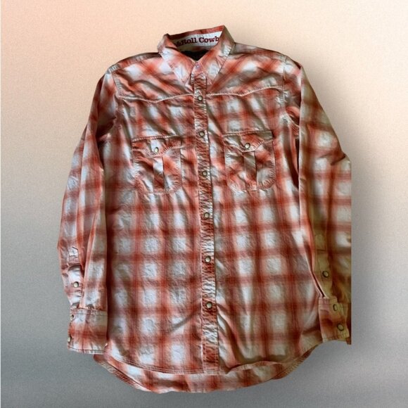 Western Shirt Size Medium Rock & Roll Cowboy - Picture 1 of 4